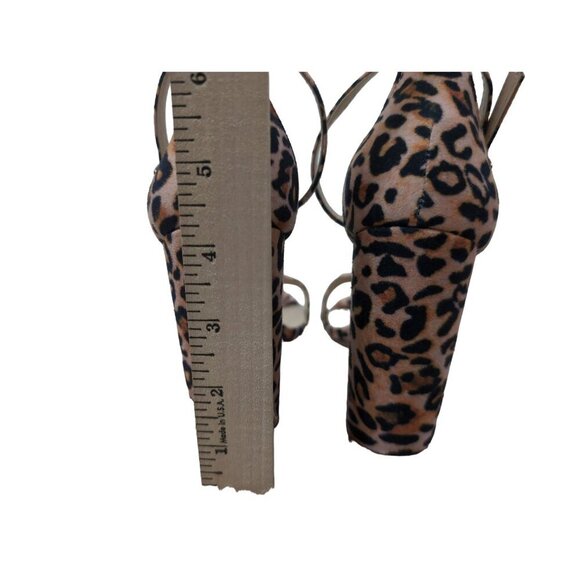 Lulu's Wild Leopard Sandals - Picture 10 of 10